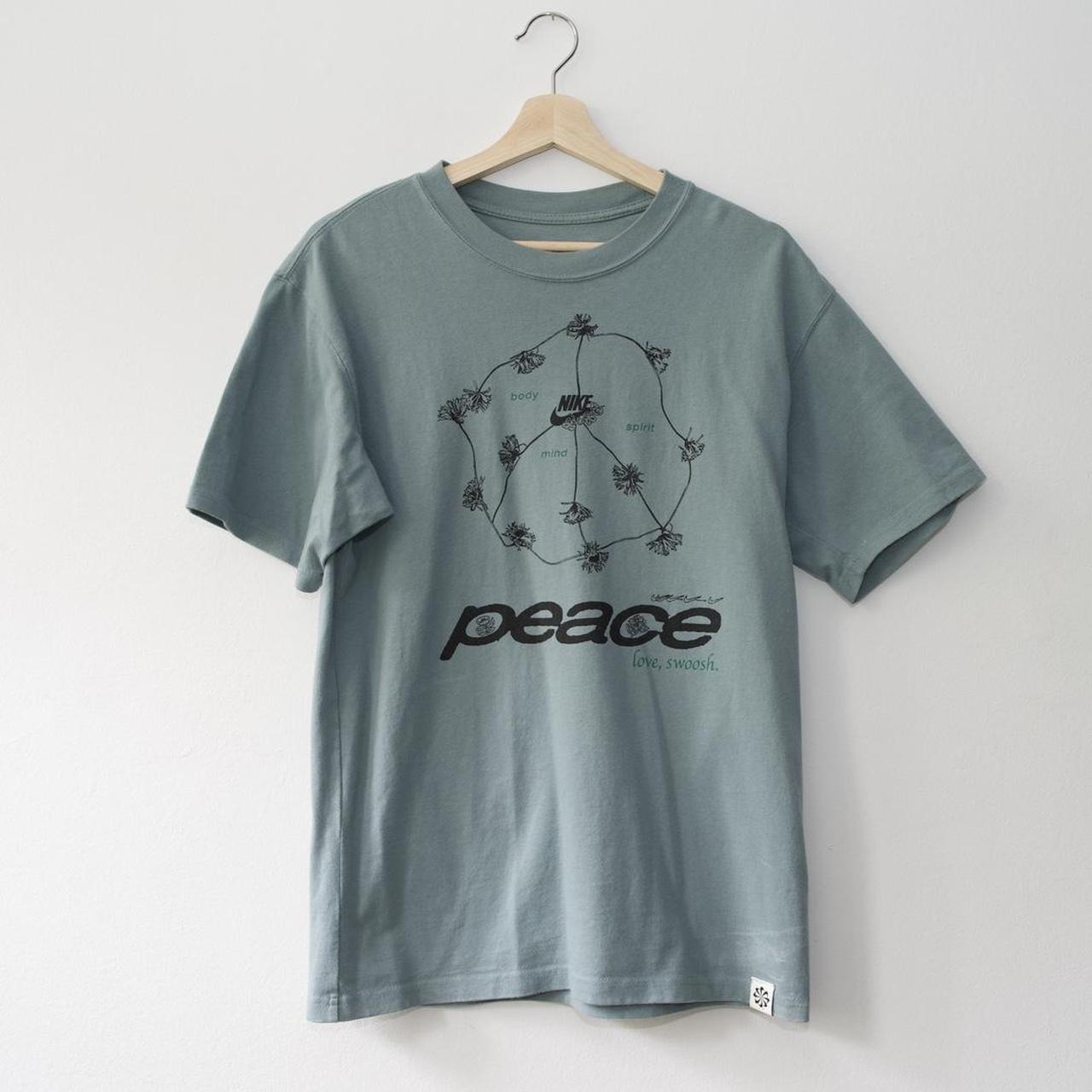 peace love swoosh shirt