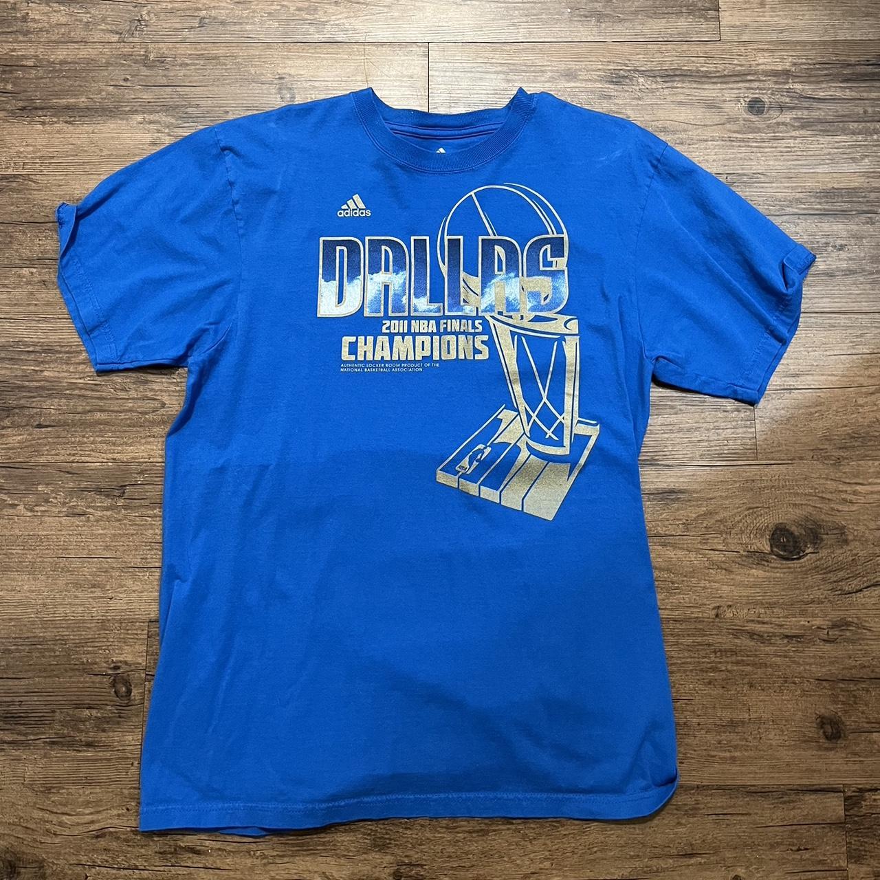 Dallas Mavericks 2011 NBA Finals Champions adidas - Depop