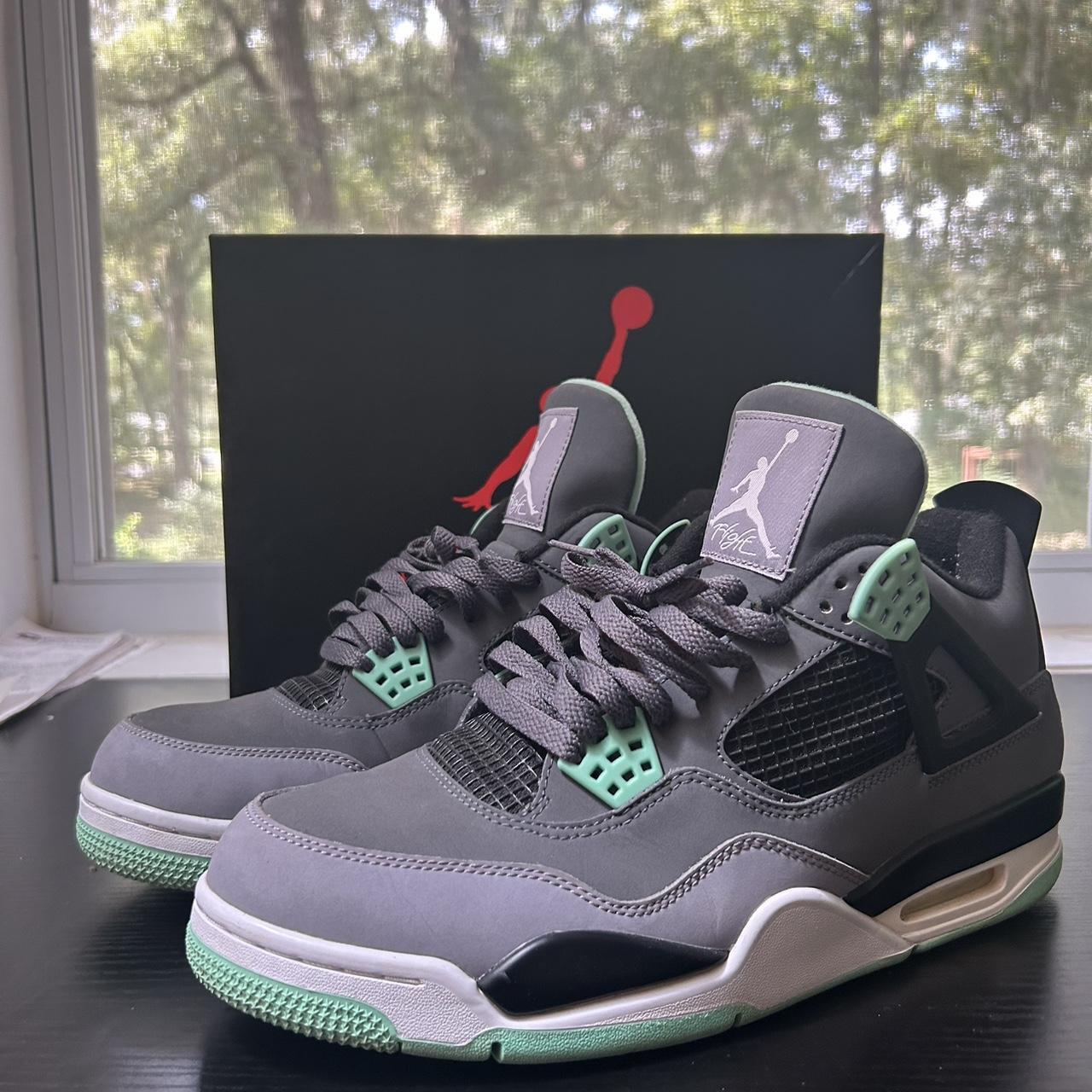 NIKE AIR JORDAN 4 RETRO GREEN GLOW | eBay
