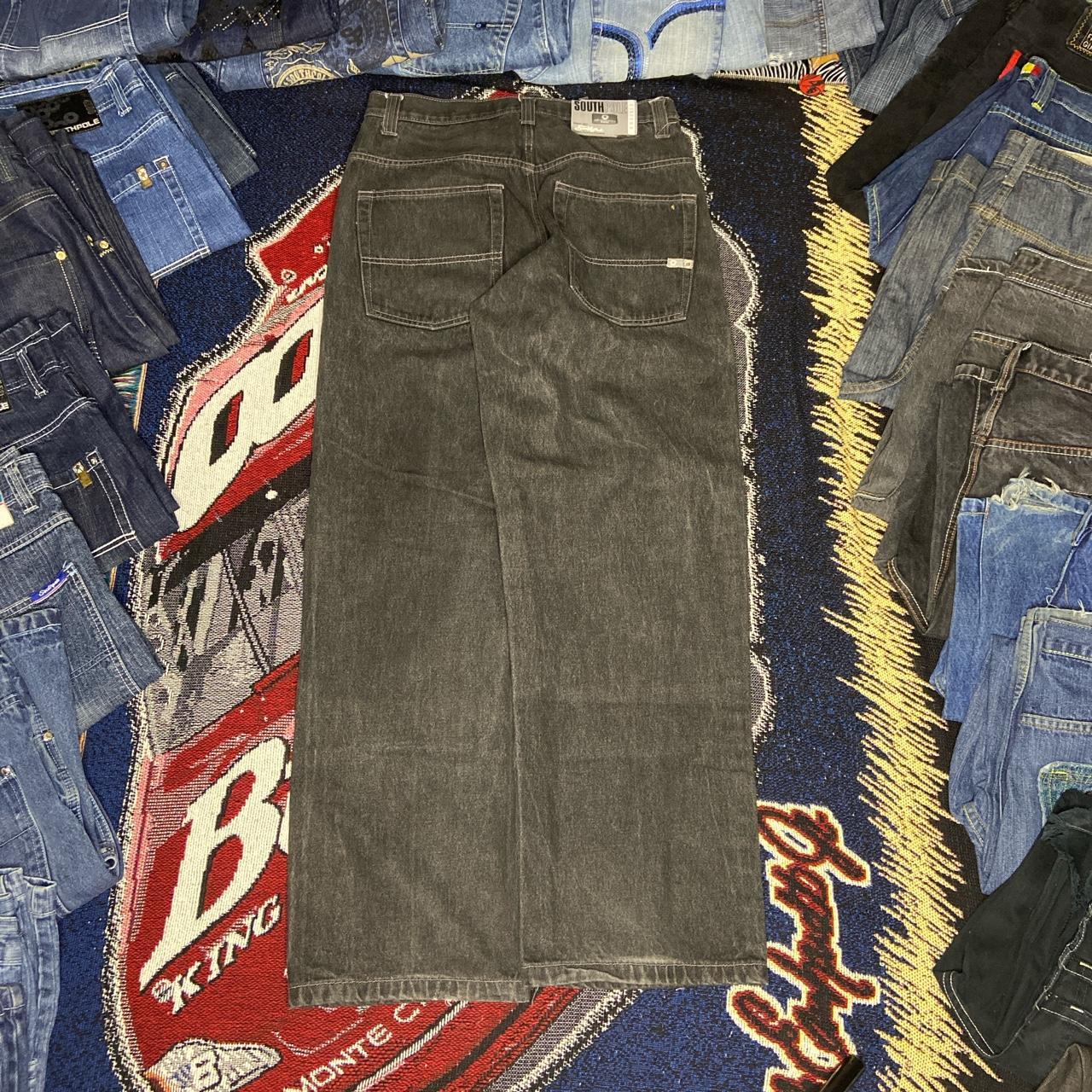 Amazing Black Southpole jeans These are really cool... - Depop