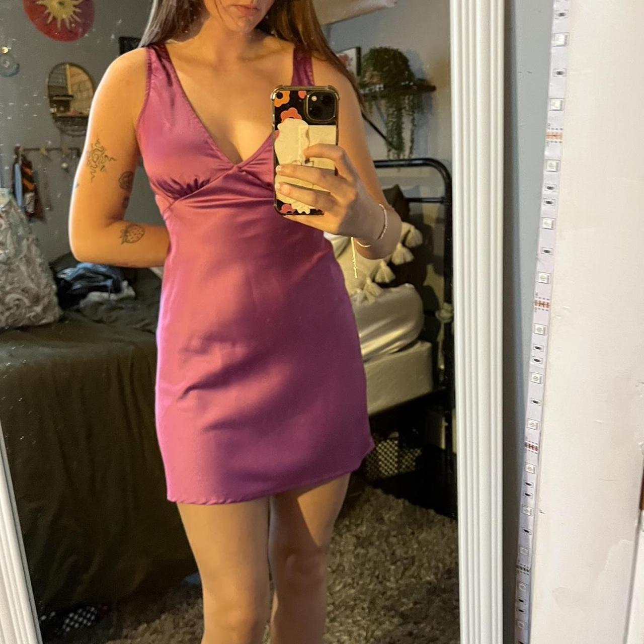 Princess Polly purple mini dress (Worn... Depop