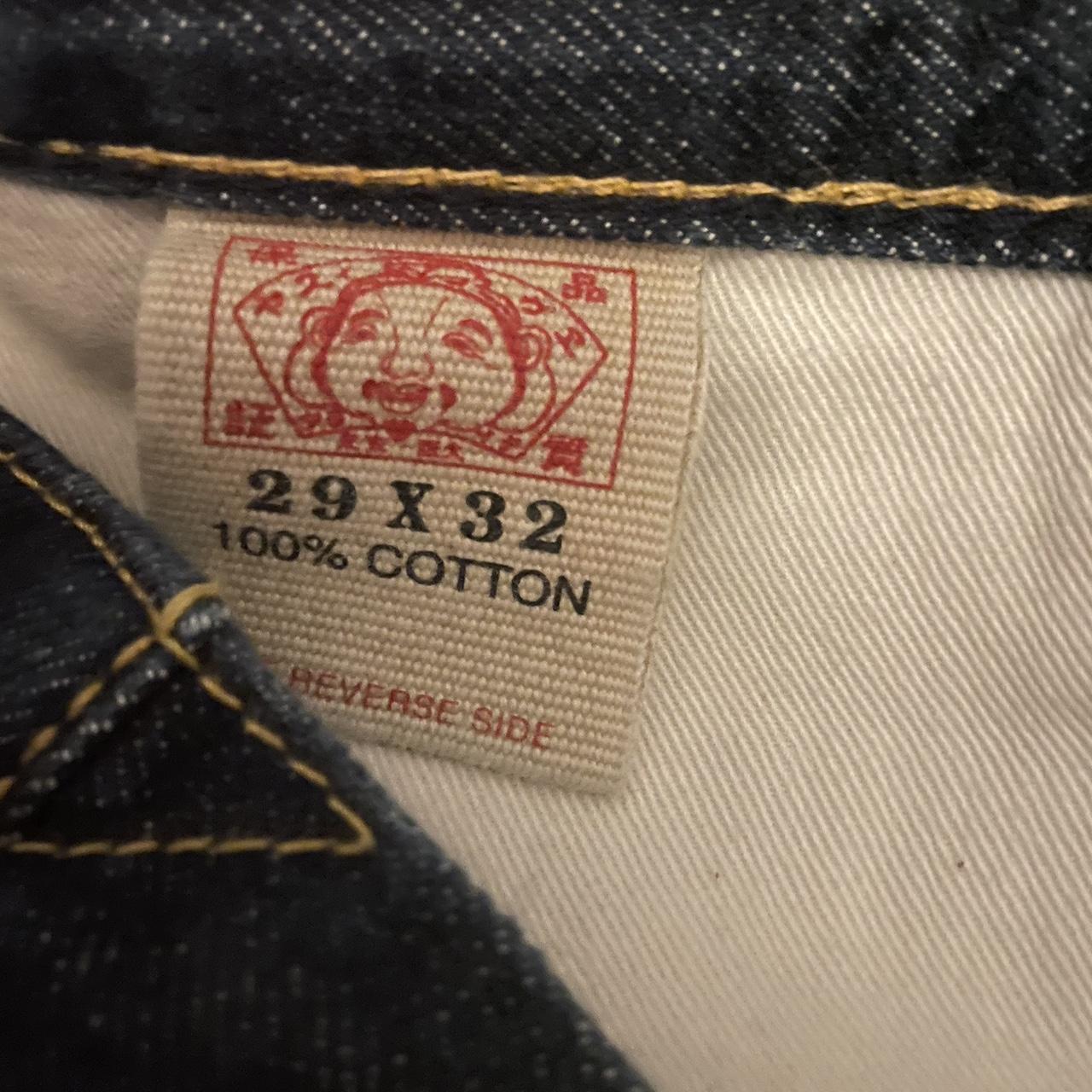 Authentic Evisu Selvedge jeans-donna osaka -size 29”... - Depop