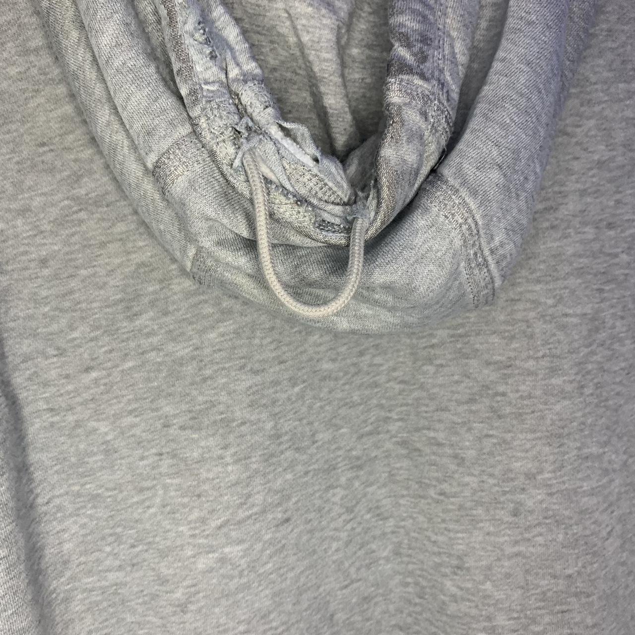 broken nike swoosh hoodie