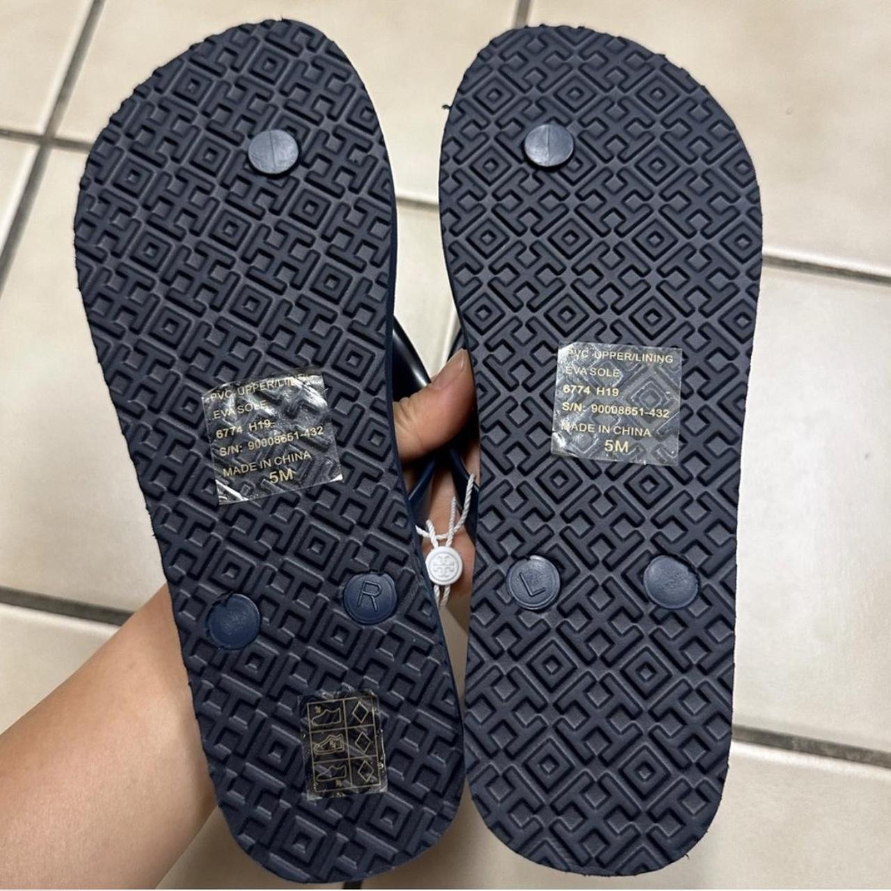 Tory burch flip discount flops made in china