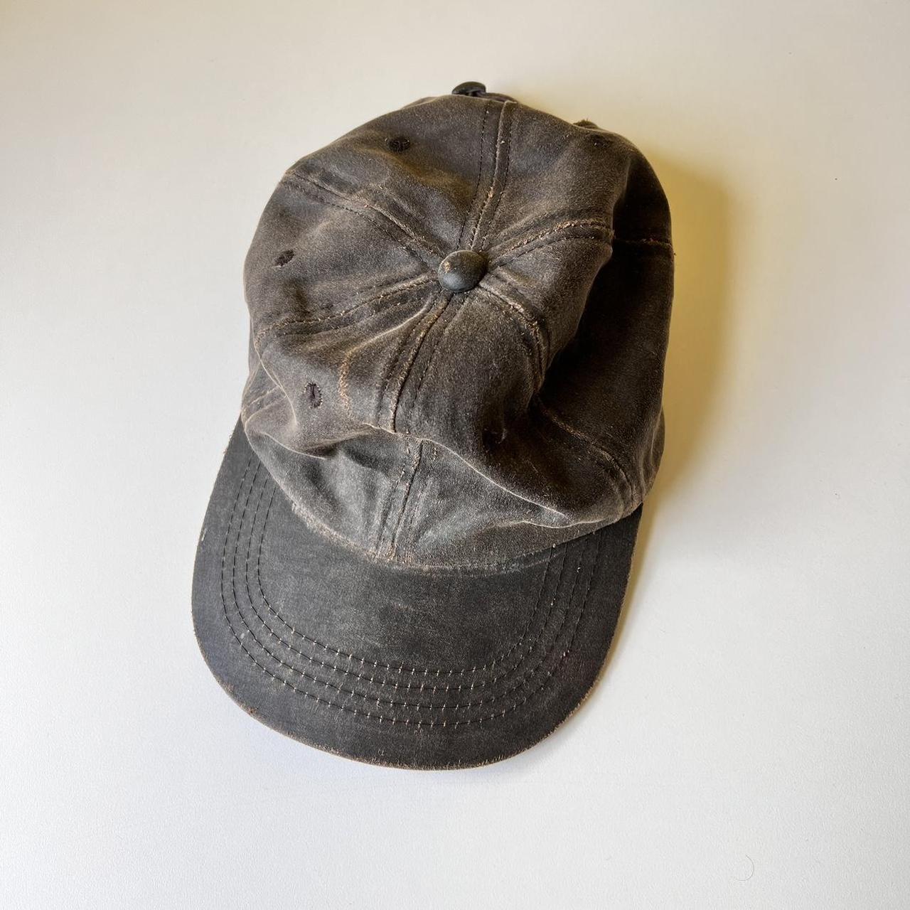 Brown Dad Hat / Baseball Cap Unique rustic... - Depop