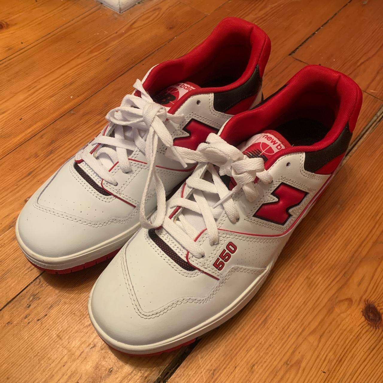 new balance 550s red