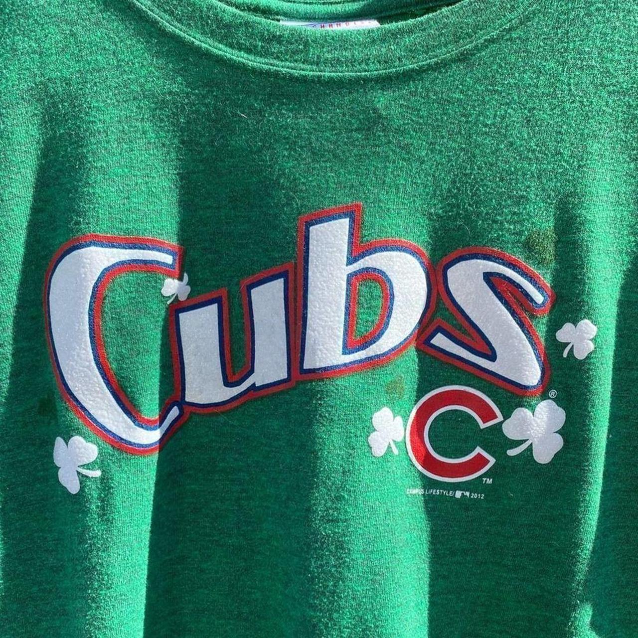 Chicago Cubs St Patrick's Day Tee Size large No flaws - Depop