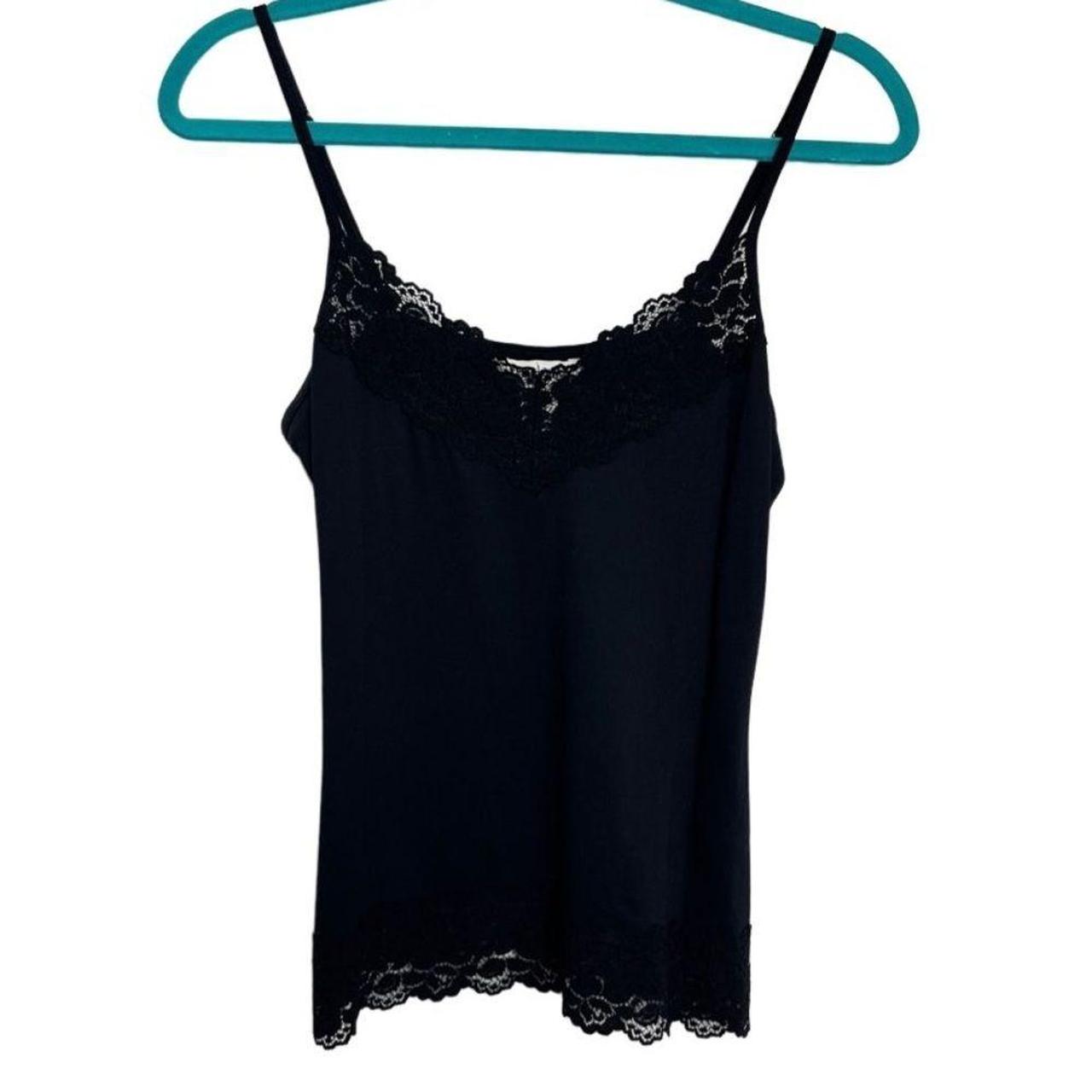 White House Black Market Lace Slip Blouse Tank Top