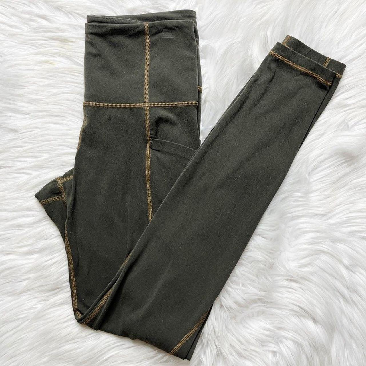 Athleta High Rise Full Length leggings Olive Green - Depop