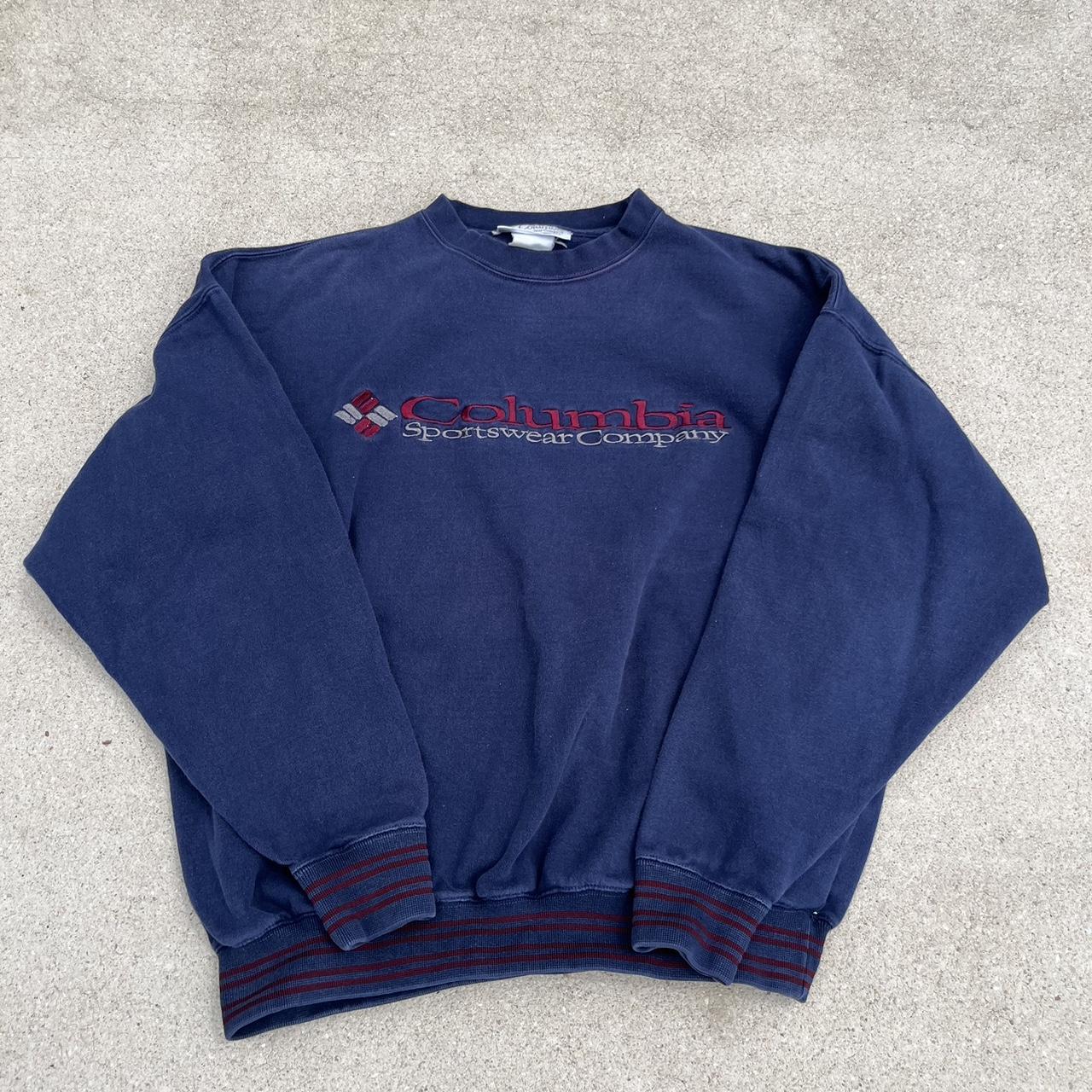 Vintage Columbia sweater Large - Depop