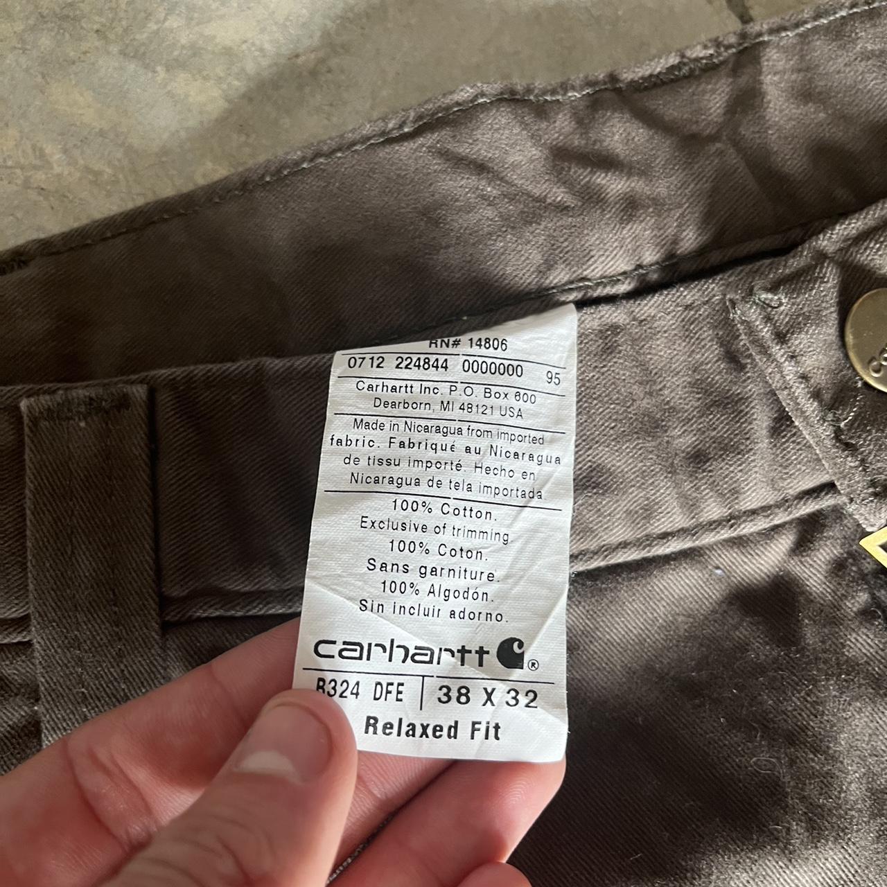 Carhartt carpenter pants 38 X 32 - Depop