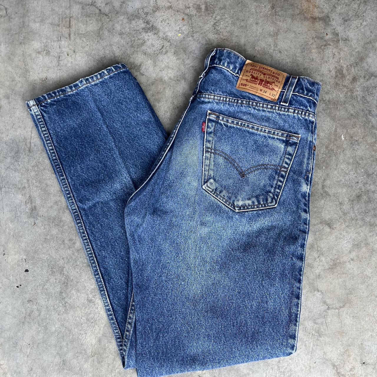 Vintage levi’s 505 34 X 32 - Depop