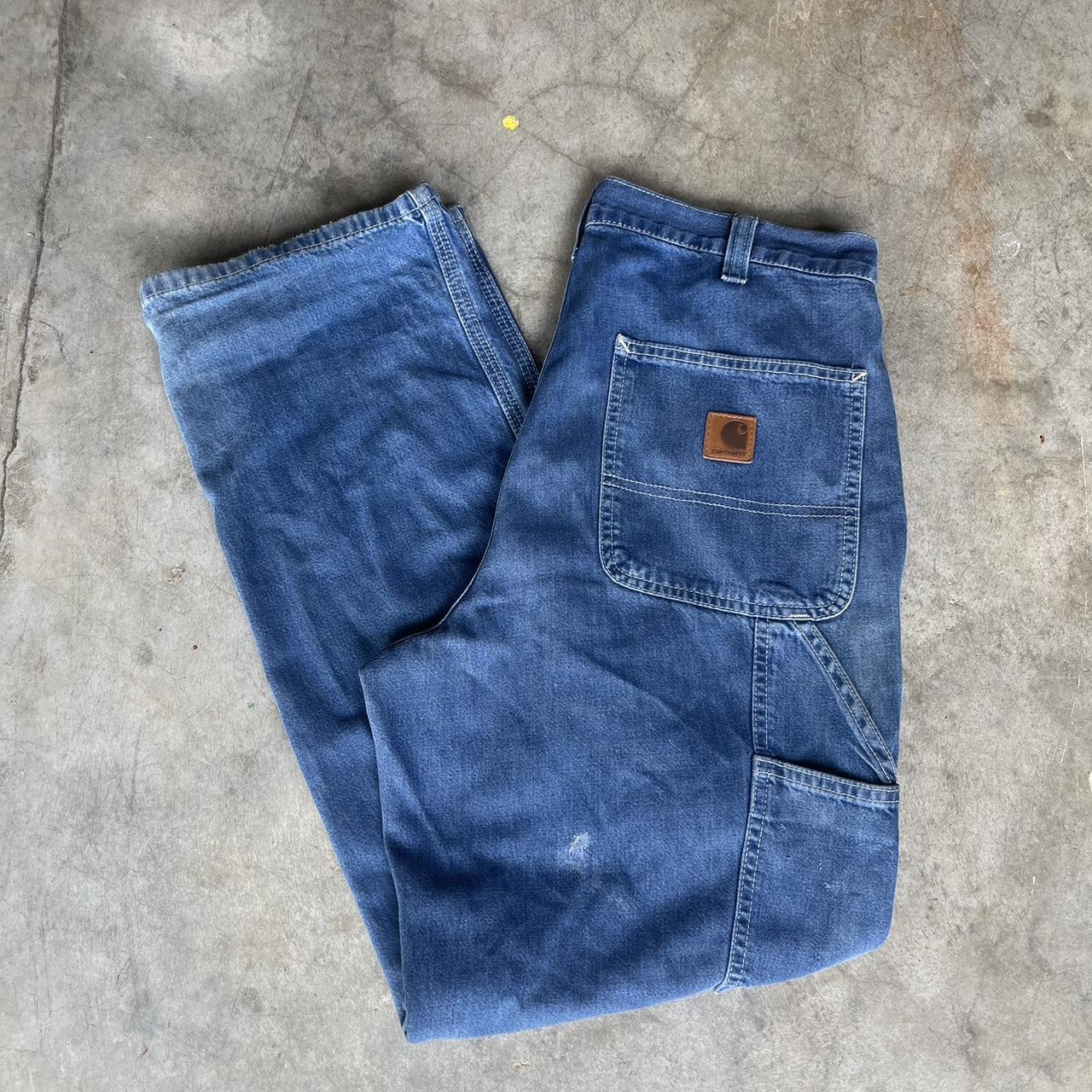 Carhartt carpenter jeans 32 X 30 - Depop