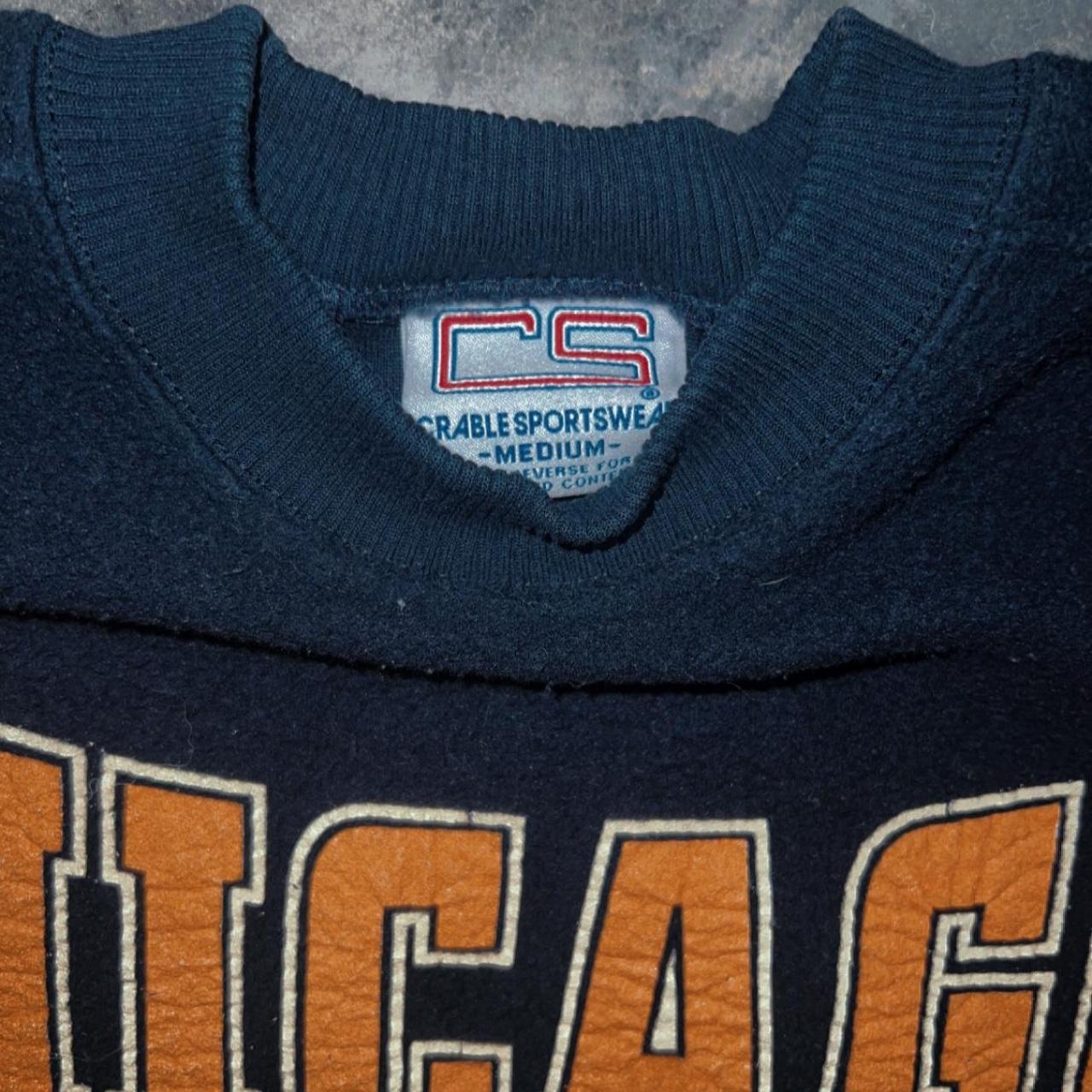 VINTAGE Chicago Bears Sweatshirt Adult Orange - Depop