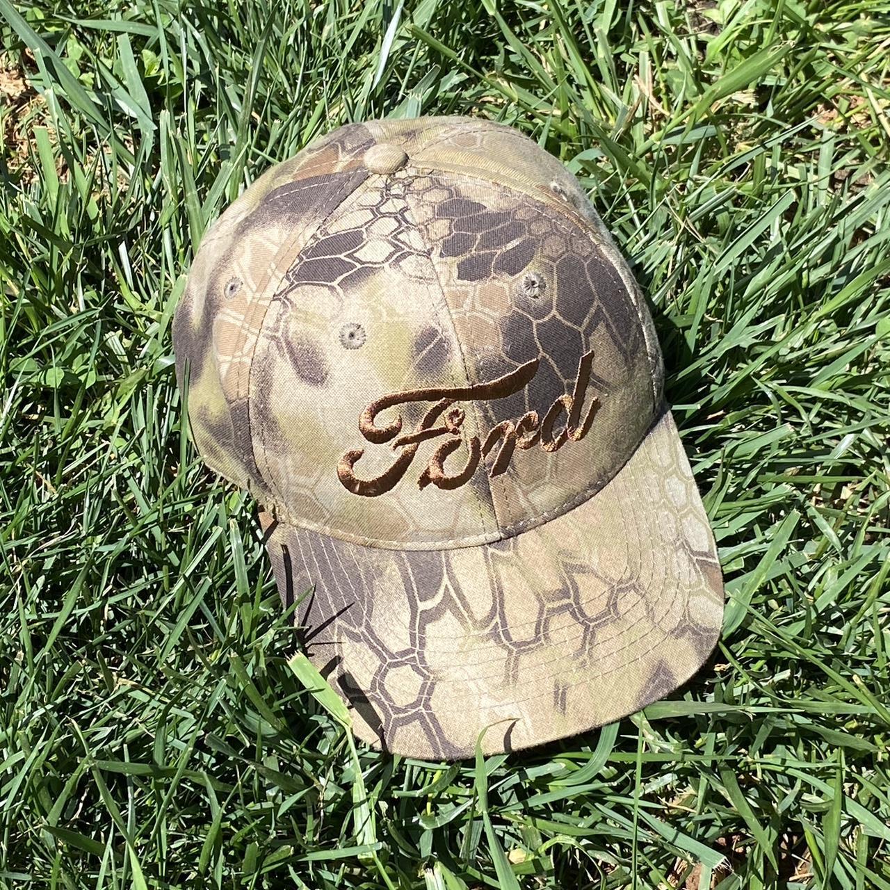 Retro camo ford hat Velcro SnapBack #hats #camo... - Depop