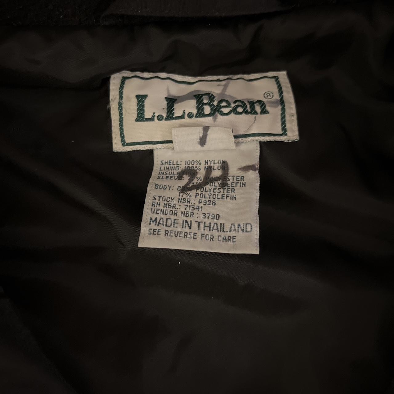 Vintage LL Bean Puffer Jacket Mens Large Thinsulate... - Depop