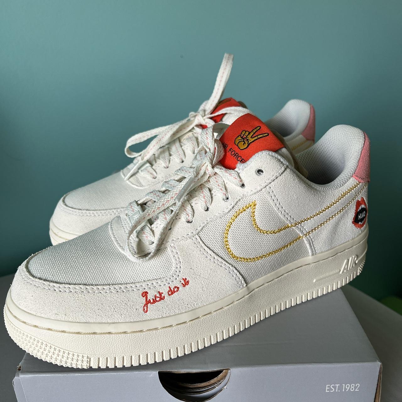 air force one womens size 10 i don't know anything - Depop