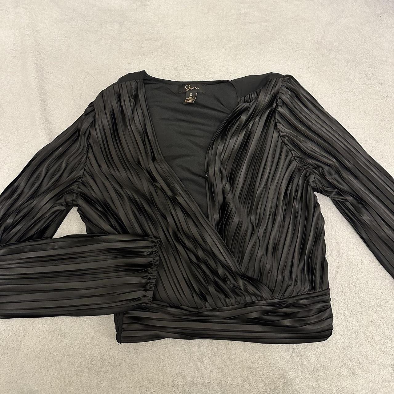 Elegant black blouse Perfect for night out Elegant... - Depop