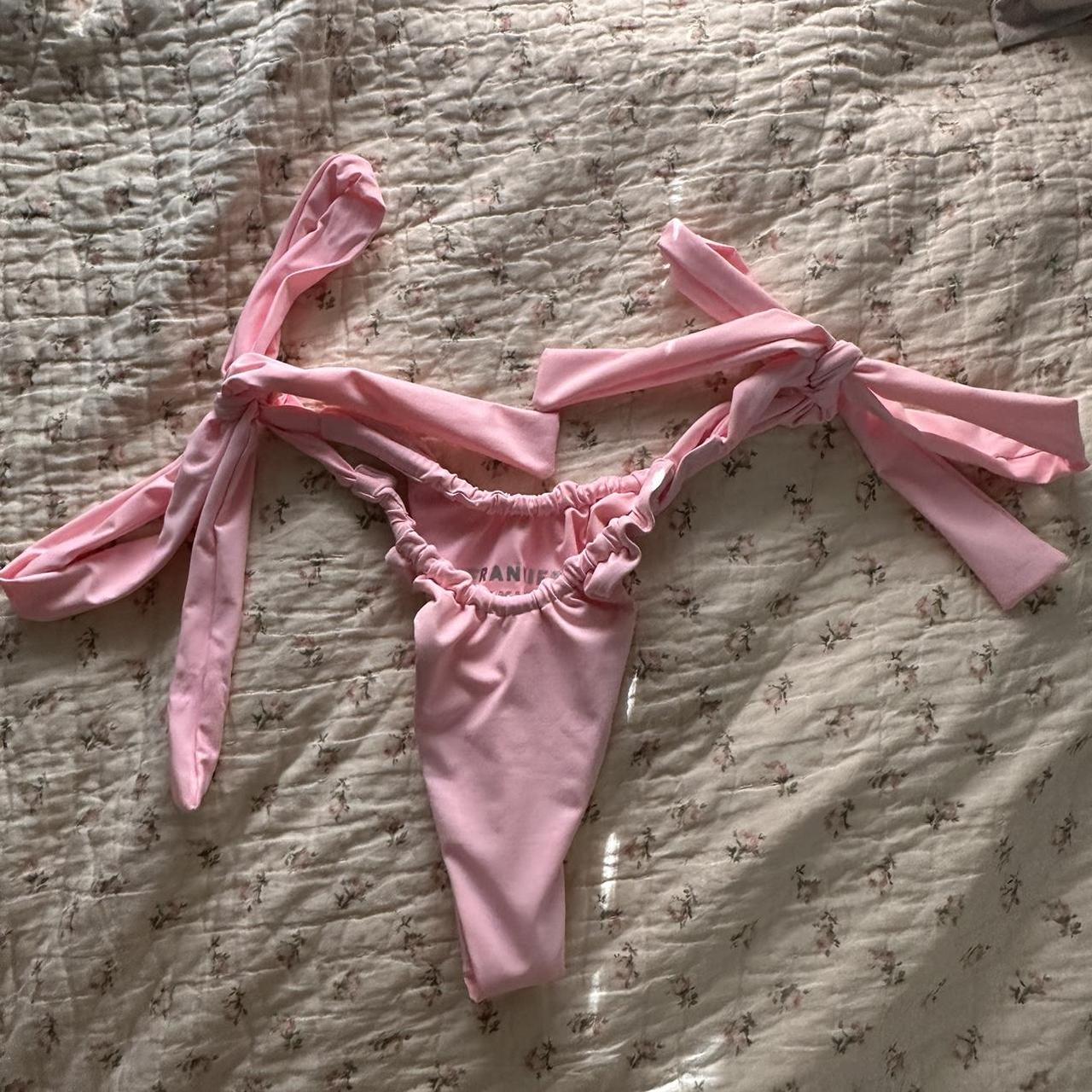 Frankies Bikinis Women S Pink Bikini And Tankini Bottoms Depop