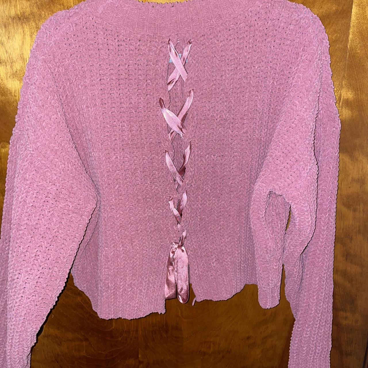 Miss selfridge pink sweater Depop