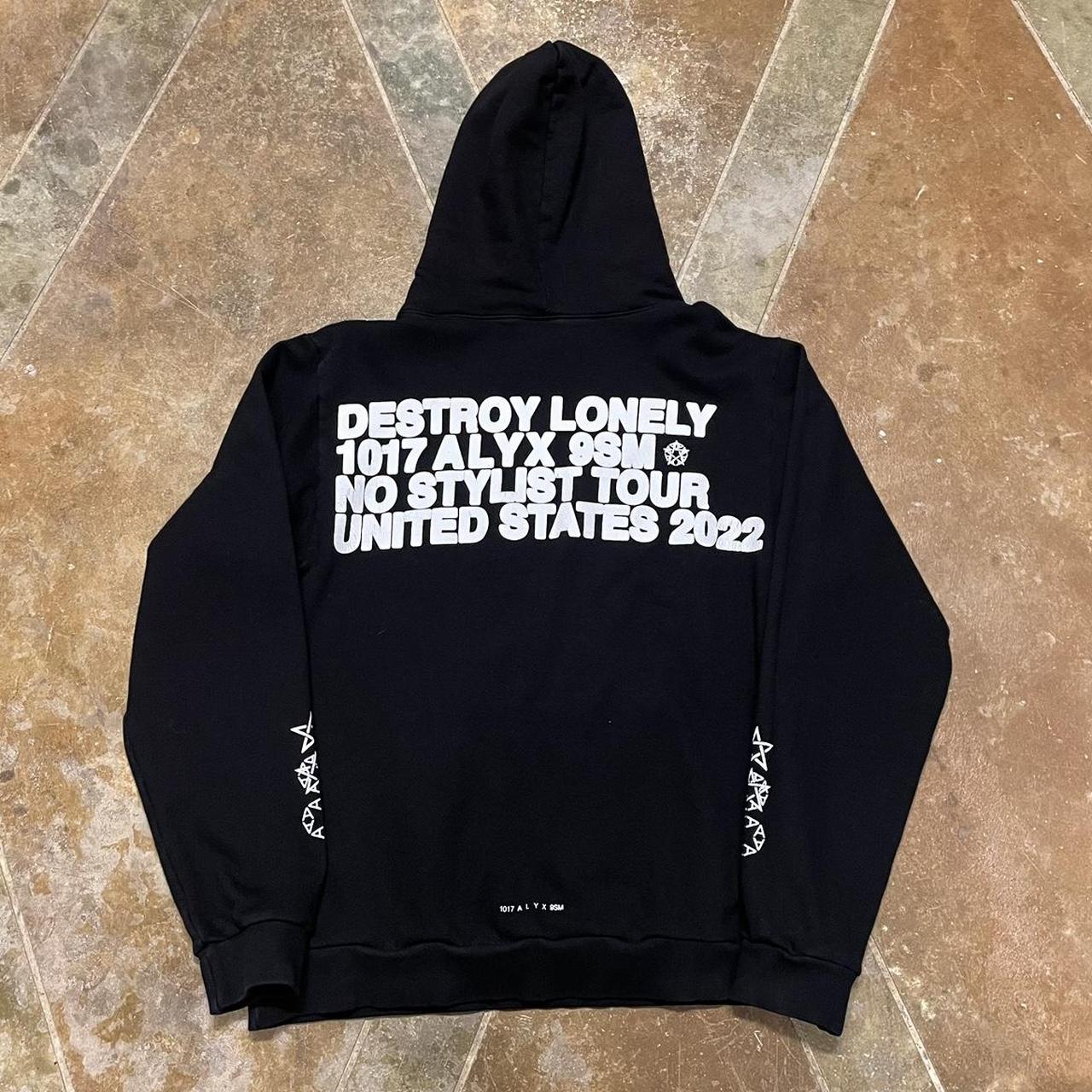 Destroy Lonely X Alyx 2022 Tour Hoodie Size... - Depop