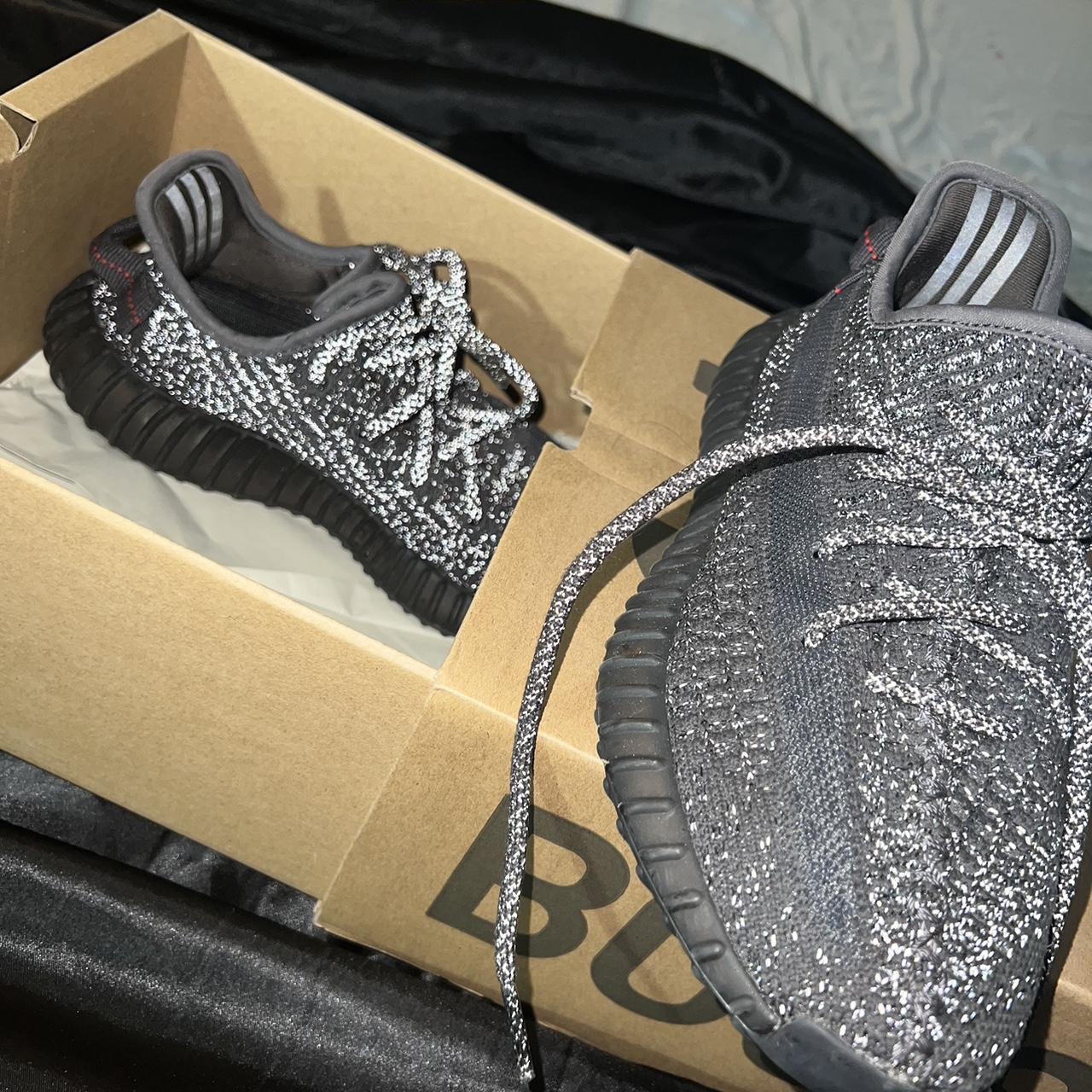 Yeezy Women's Black Trainers Depop