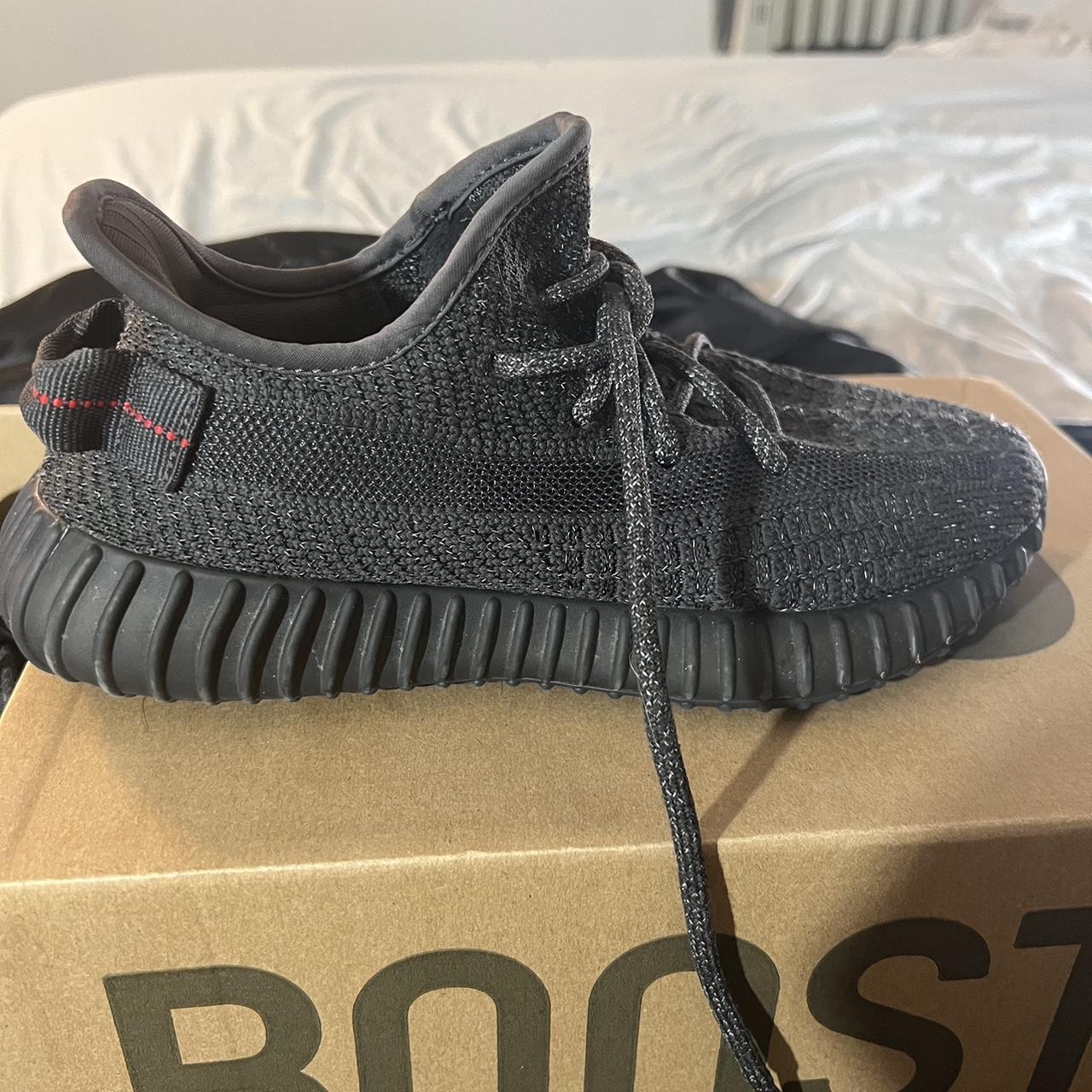 Yeezy Women's Black Trainers Depop