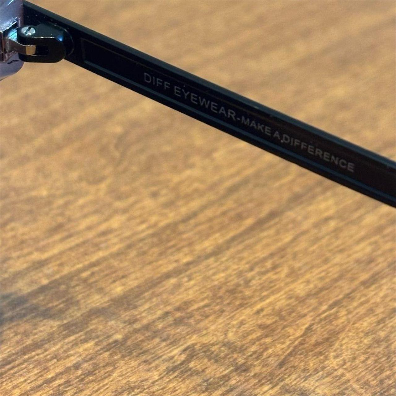 DIFF Women's Sunglasses - Purple – DIFF Hailey Sq… - image 2