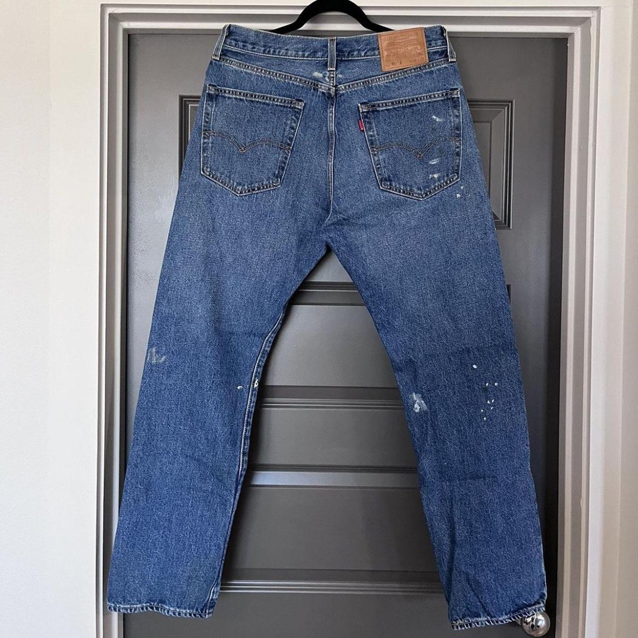 パンツ Levi's/Paint stains Mole skine pants Levi's Wedgie Skinny Pants Women's Size 8 / 29 Button Fly