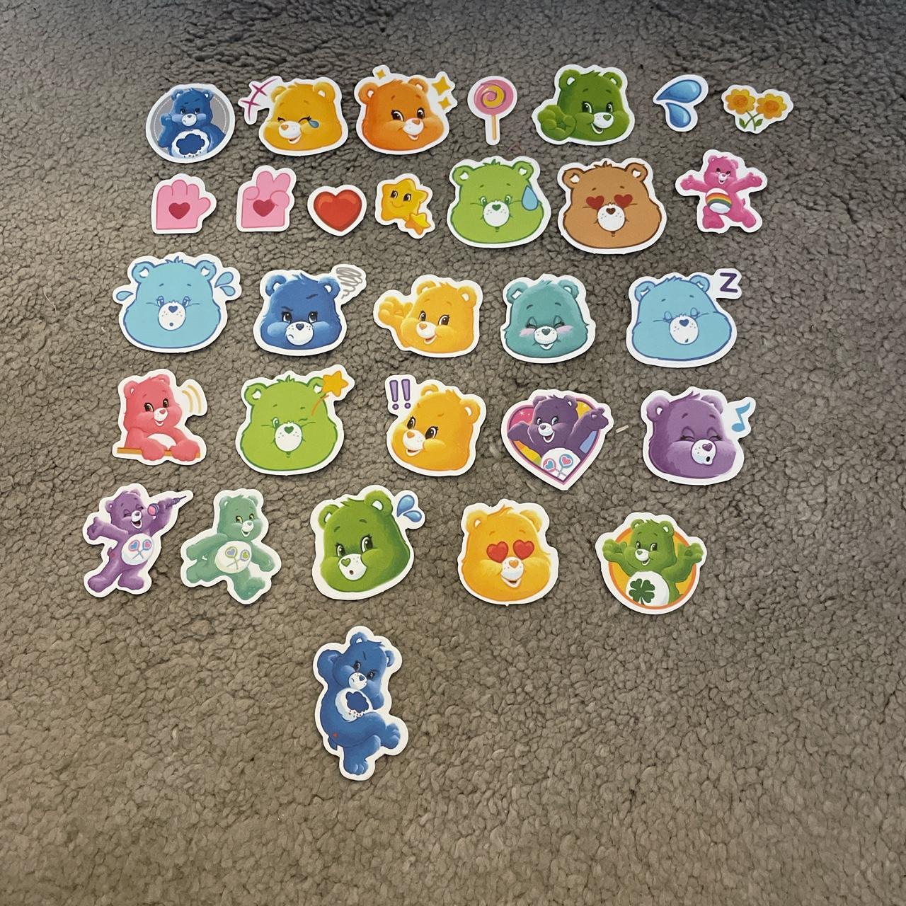 Care Bears Stickers!! 30 Stickers Includes 5... - Depop