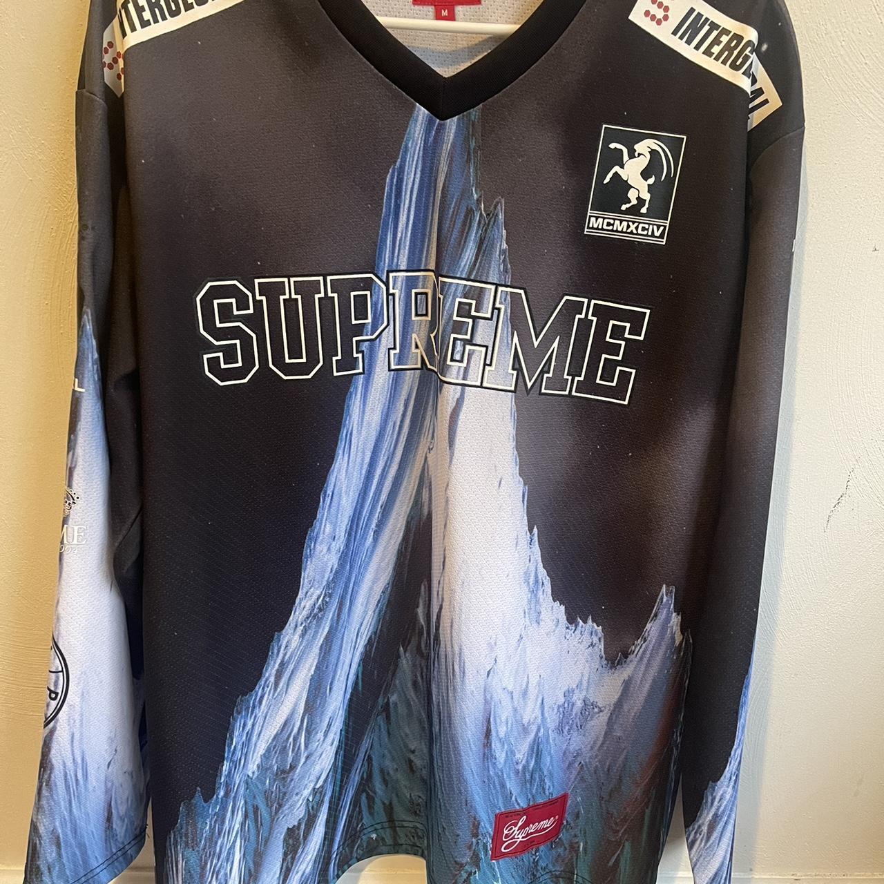 Supreme hockey Jersey Willing to negotiate Like - Depop