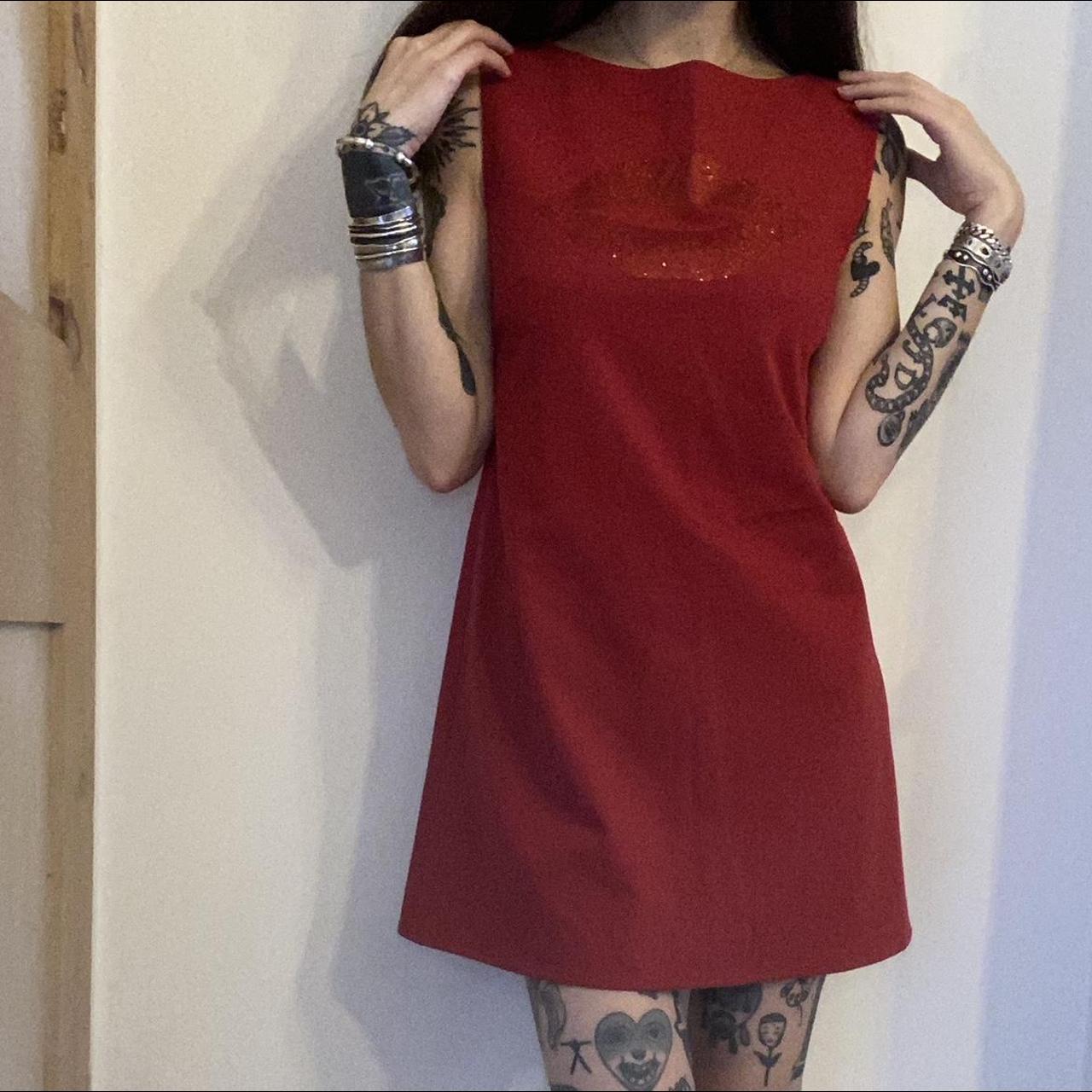 Fiorucci Women's Red Dress | Depop
