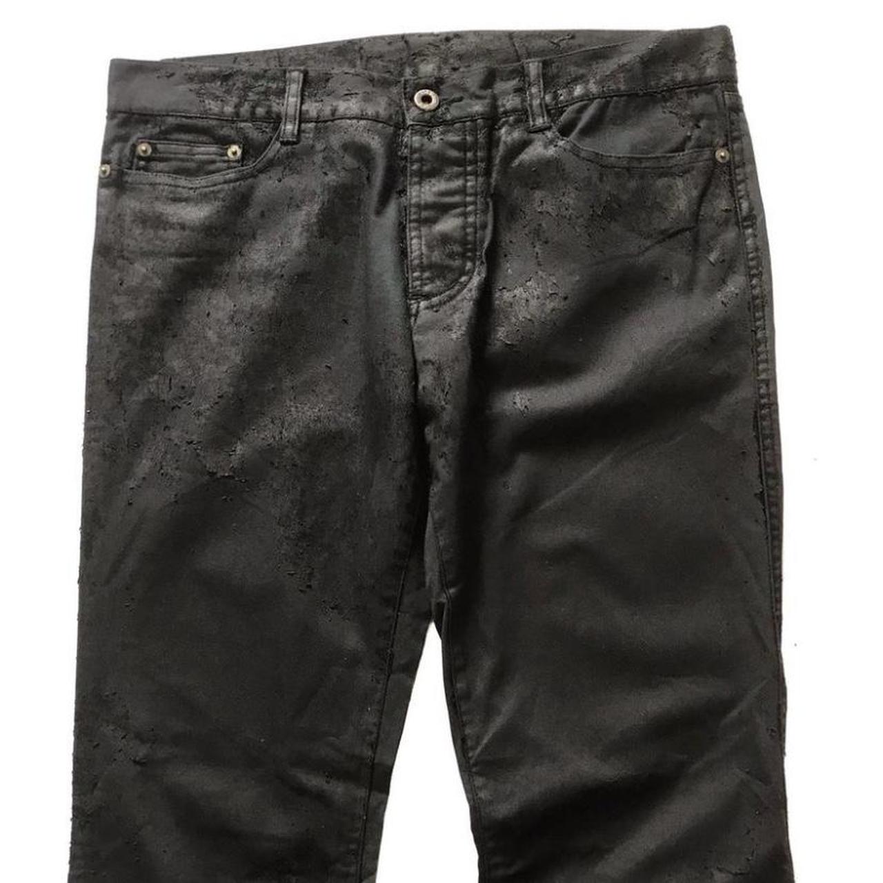 5351 pour les hommes flared waxed denim beautiful | Depop