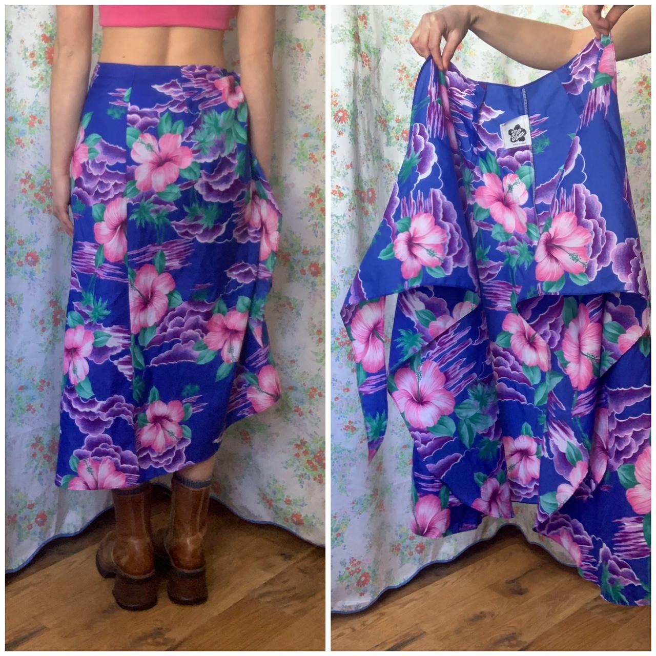 Vintage 60s 70s Hilo Hattie Hawaiian Wrap... - Depop