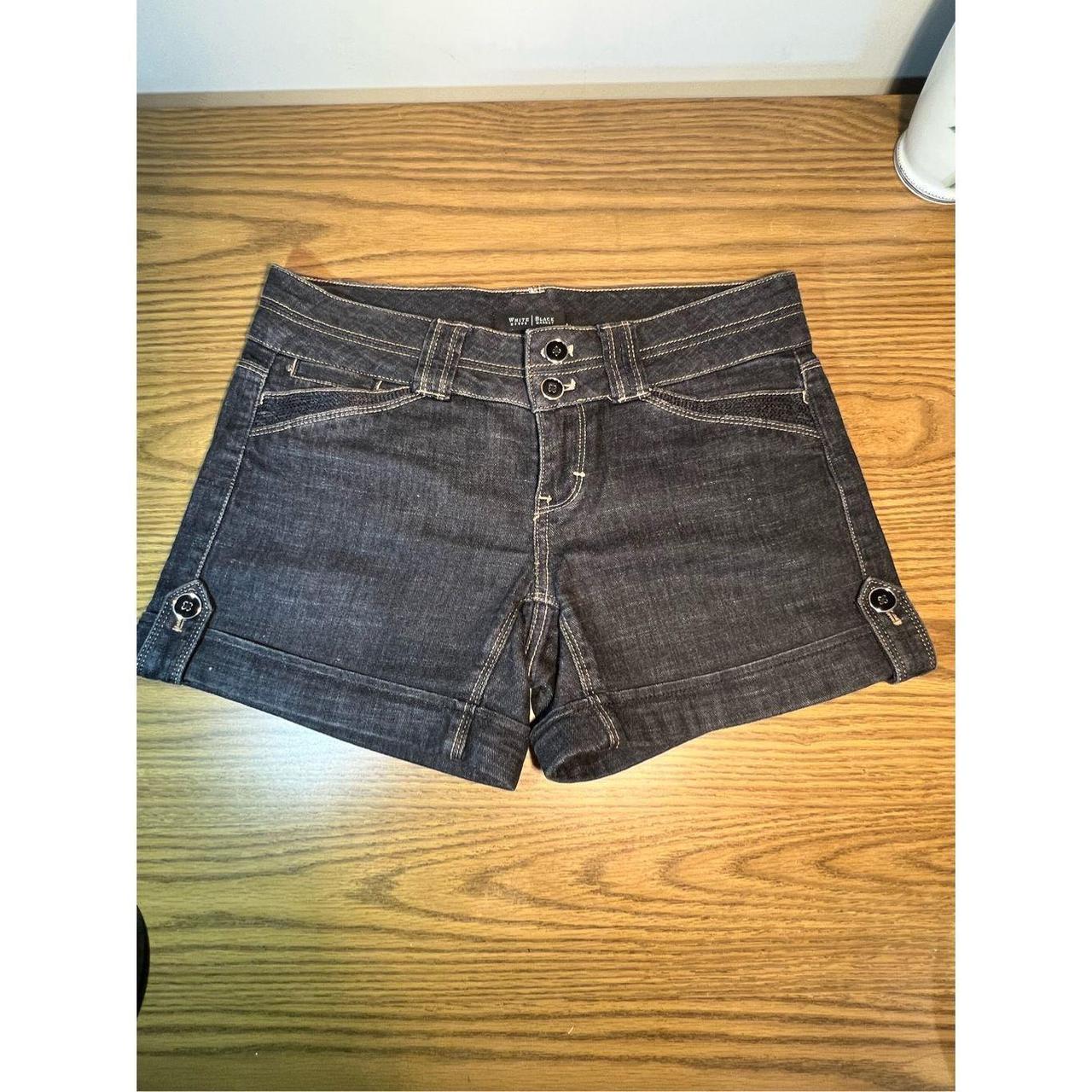 White house black hot sale market denim shorts