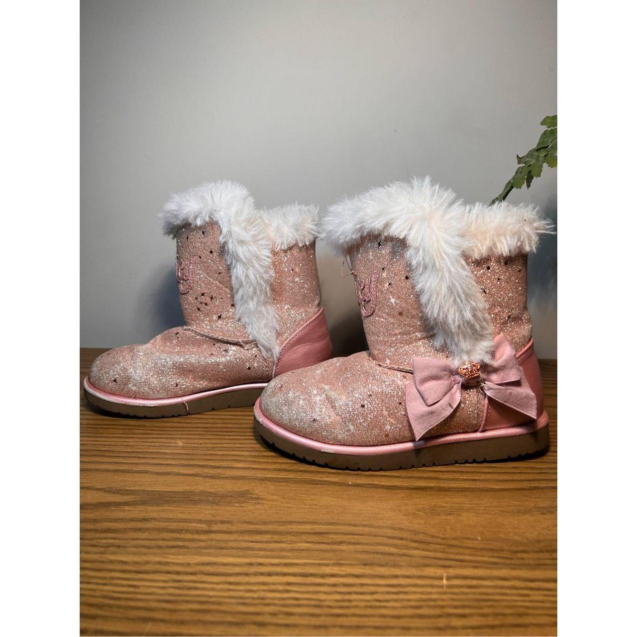 Juicy couture outlet glitter boots