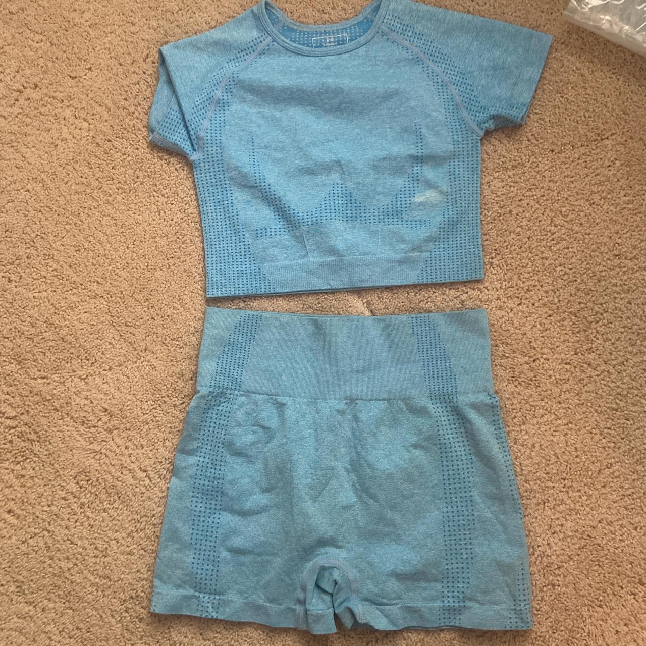 Target Women's Blue Shirt Depop