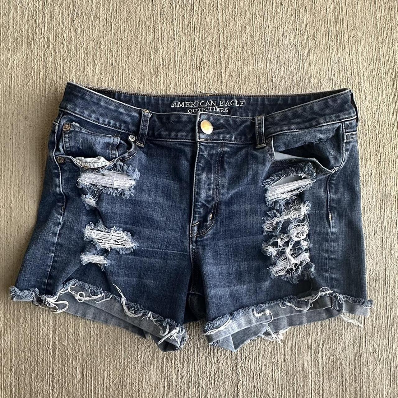 American Eagle Outfitters distressed shorts. Calling. Depop