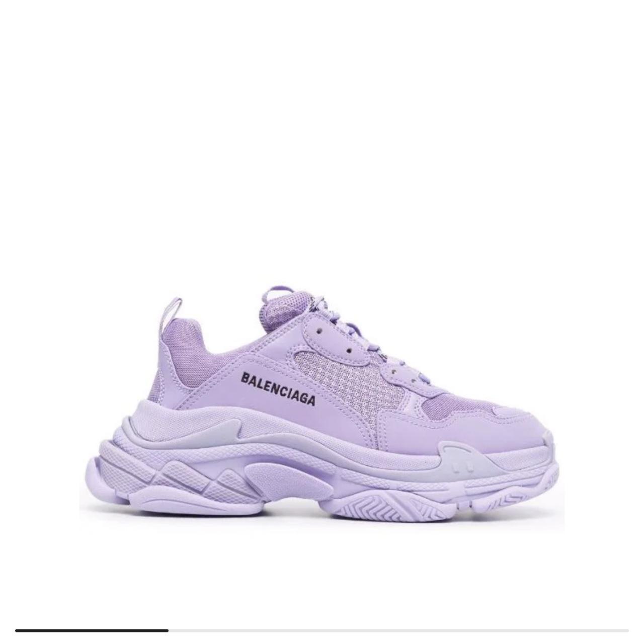 Balenciaga, Triple S low-top sneakers, Purple size 36...