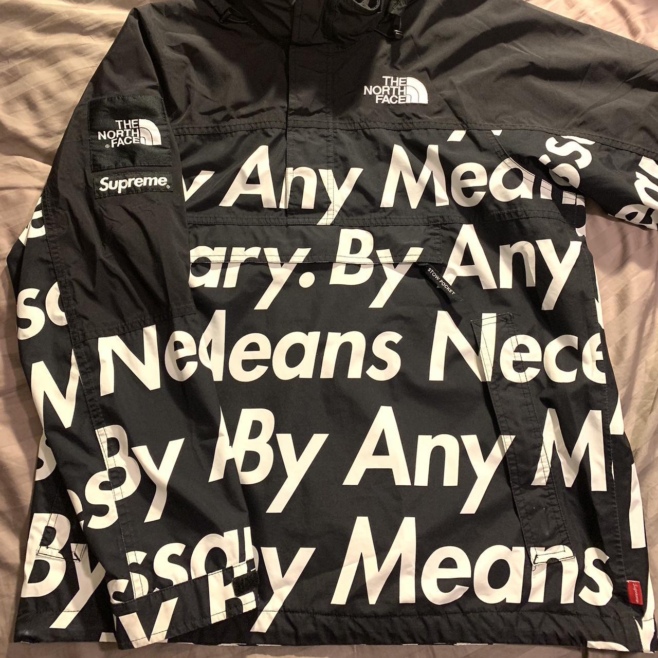 Supreme TNF BAMN Jacket FW15 8 10 Condition minor