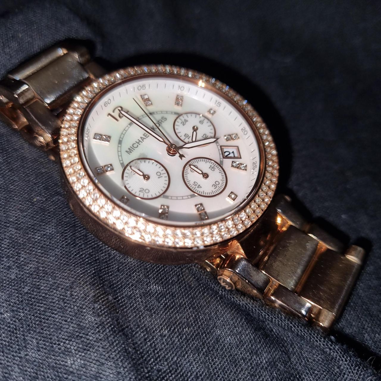 Michael kors watch used best sale