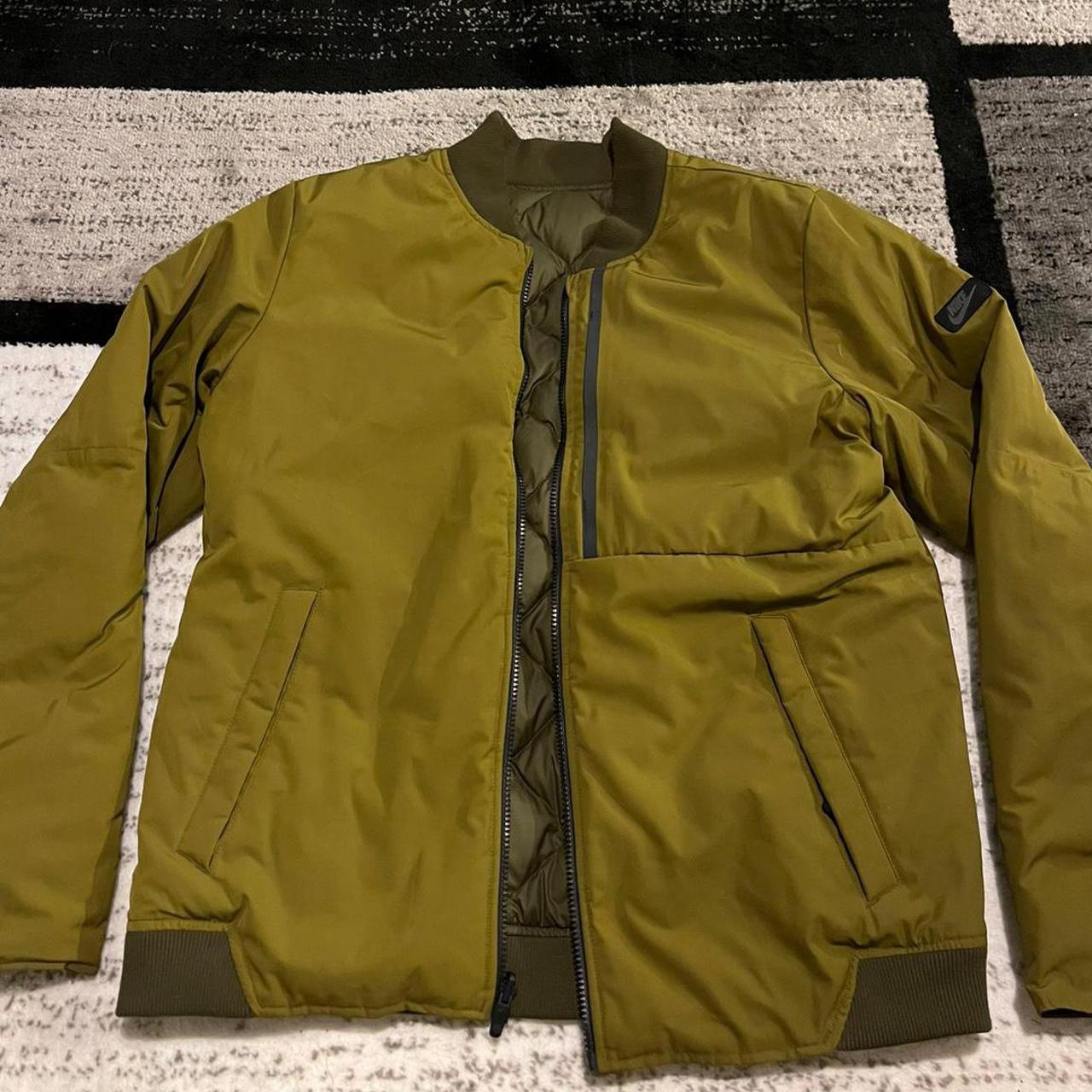 Nike Men's Green Jacket Depop