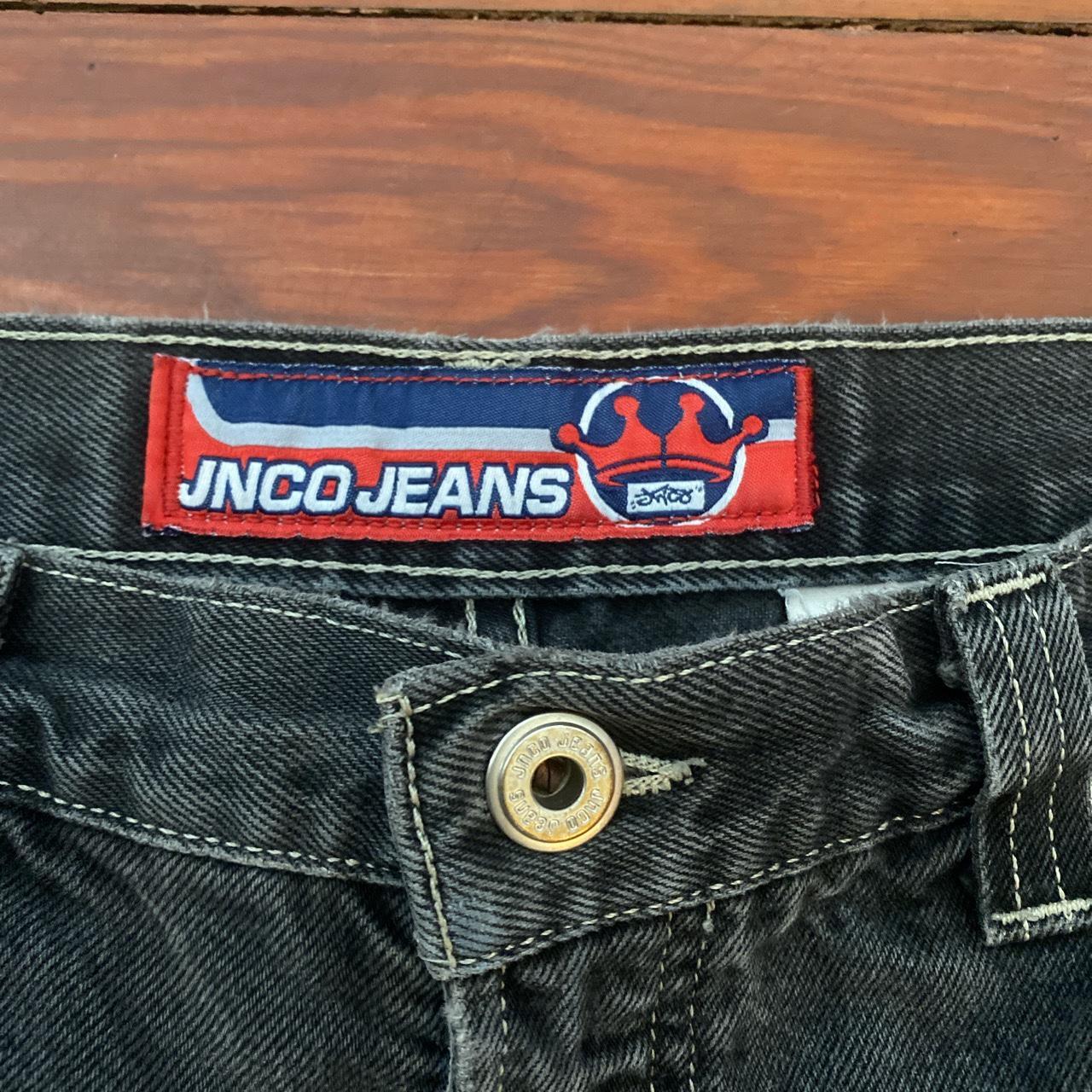 Jnco Jeans Tribal with a sick design Perfect fade... - Depop