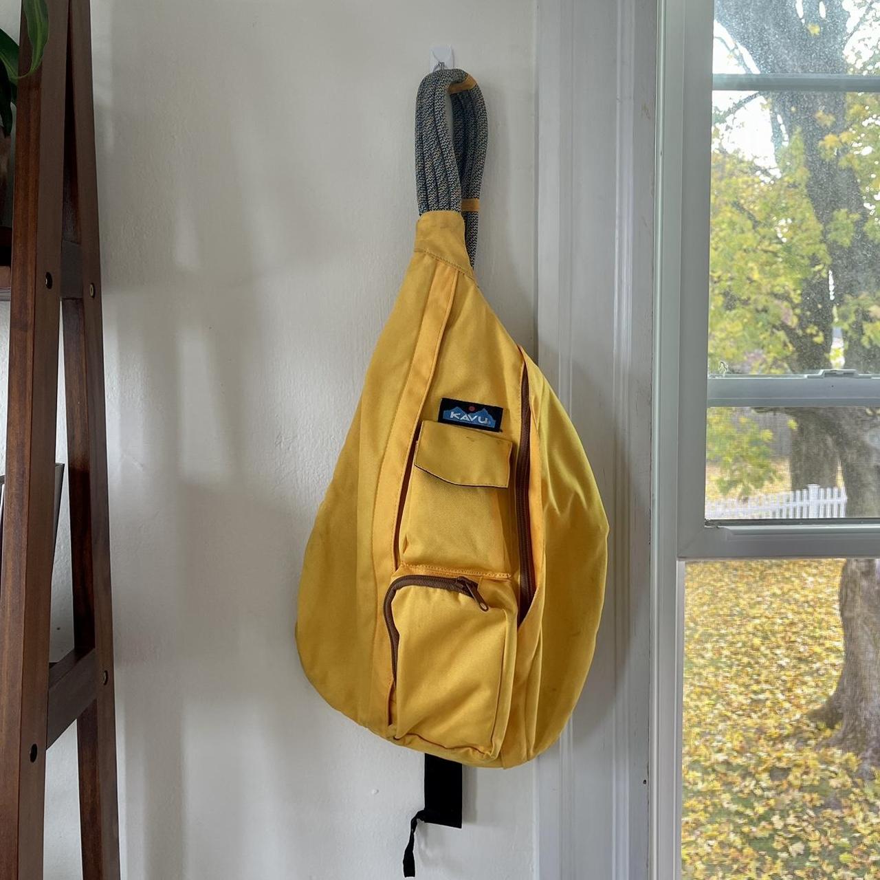 Kavu Rope Sling Bag Yellow Brand Kavu Water... Depop