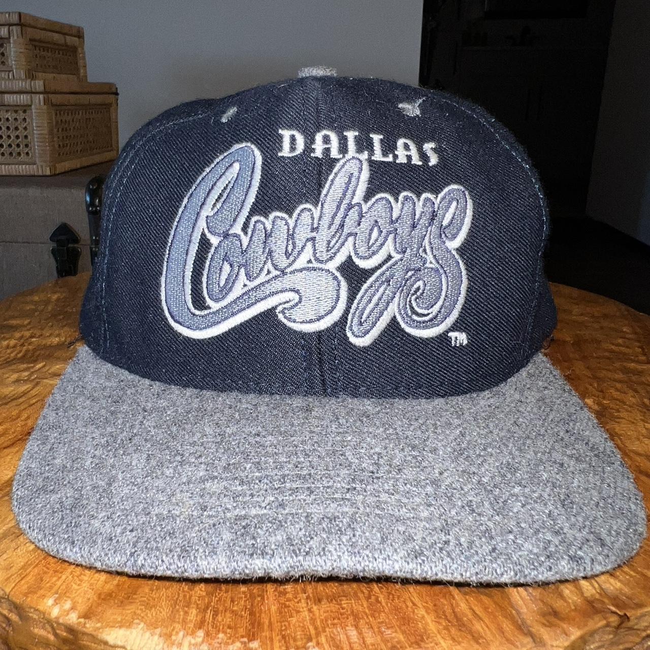 Vintage Nutmeg Dallas Cowboys NFL Snapback Size: - Depop