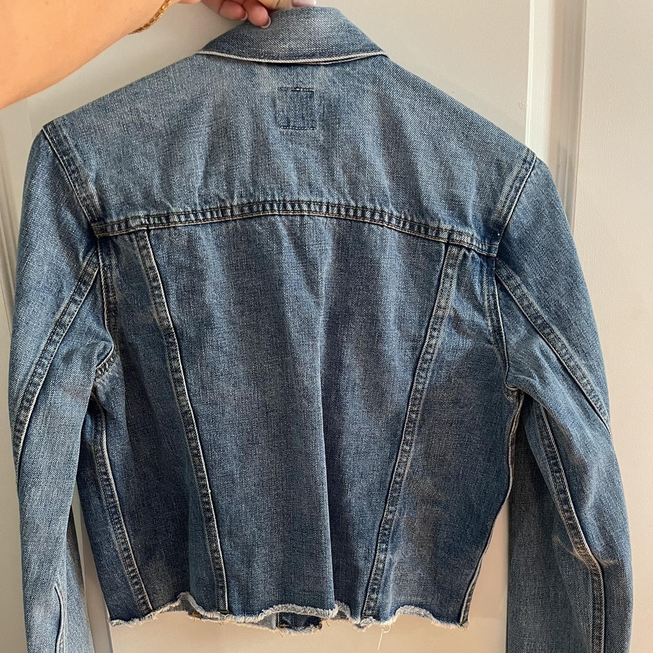 GAP Women’s DENIM jacket. Waist length Fits a Small... - Depop