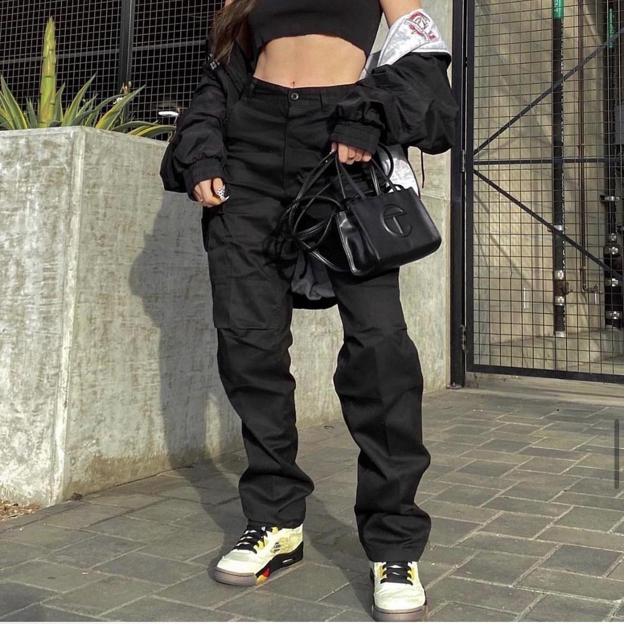 Local European ‘Le Cargo’ Pants in black. Size M/L.... - Depop