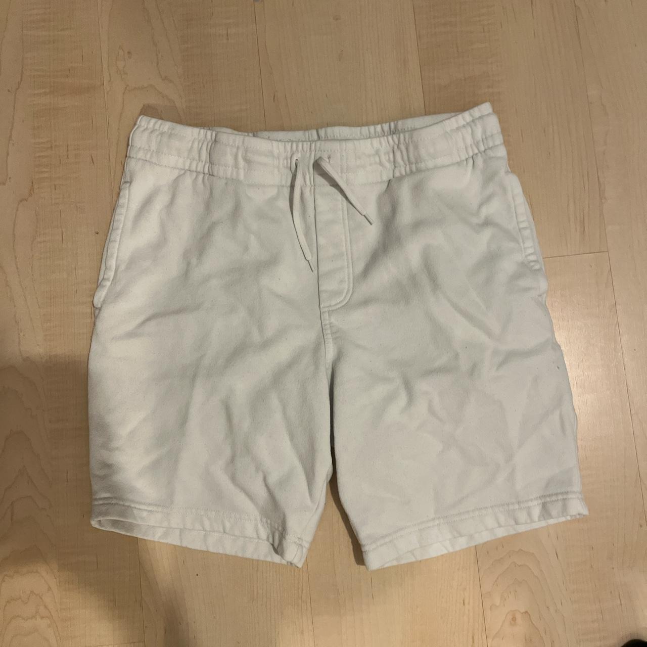 3 PAIR Medium Goodfellow White Shorts Depop goodfellow-co-men-s-white-t-shirt-depop