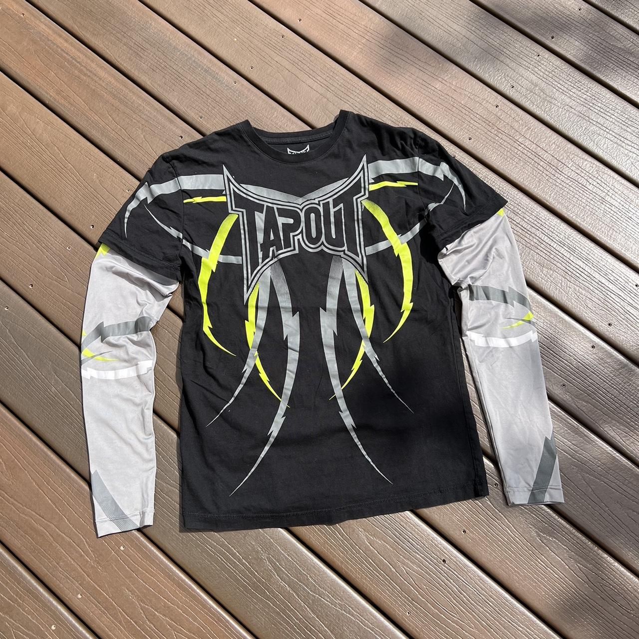 y2k tapout longsleeve tee size L #y2k #tapout | Depop