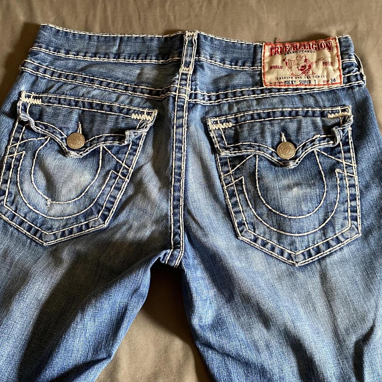 SUPER RARE Ricky super t truey jeans USA MADE They... - Depop